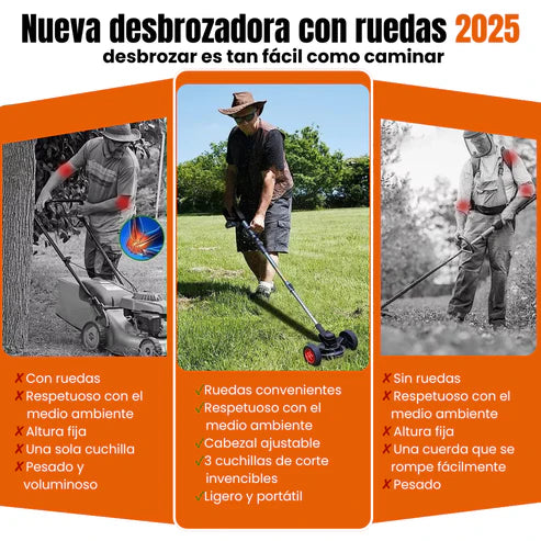 Nuborio® Desbrozadora a Batería