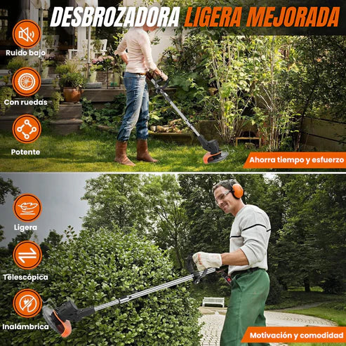 Nuborio® Desbrozadora a Batería
